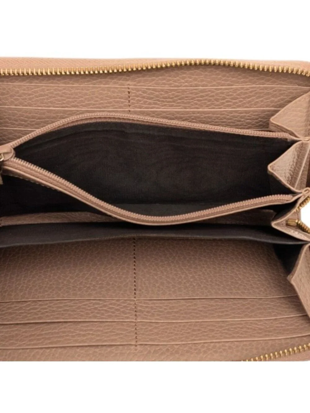 ★SOLD★ Gucci GG Marmont Wallet Pink Beige Leather - Picture 4 of 6